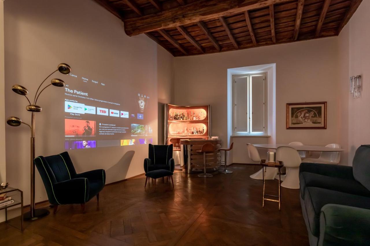 Apartamento Chic And Style In Historical Via Giulia Roma Exterior foto